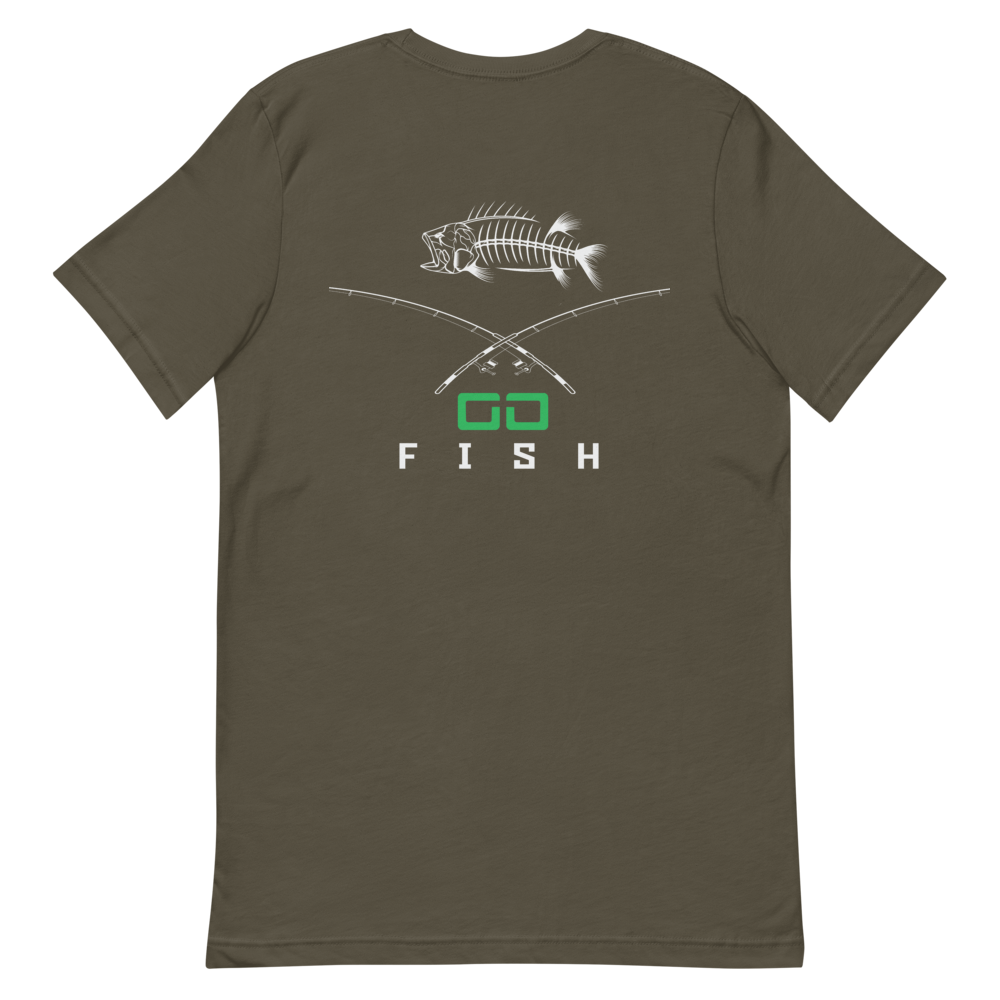 Cross Bones - Fishing T-Shirt