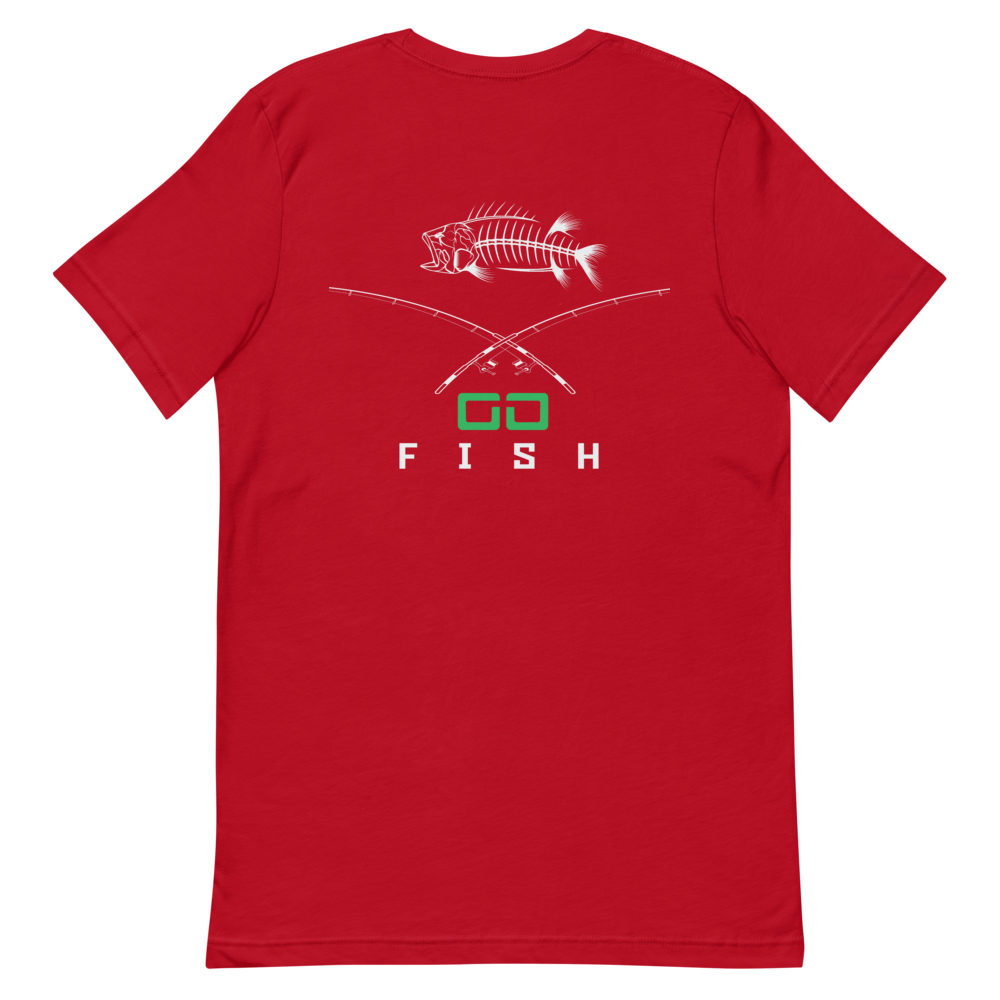 Cross Bones - Fishing T-Shirt